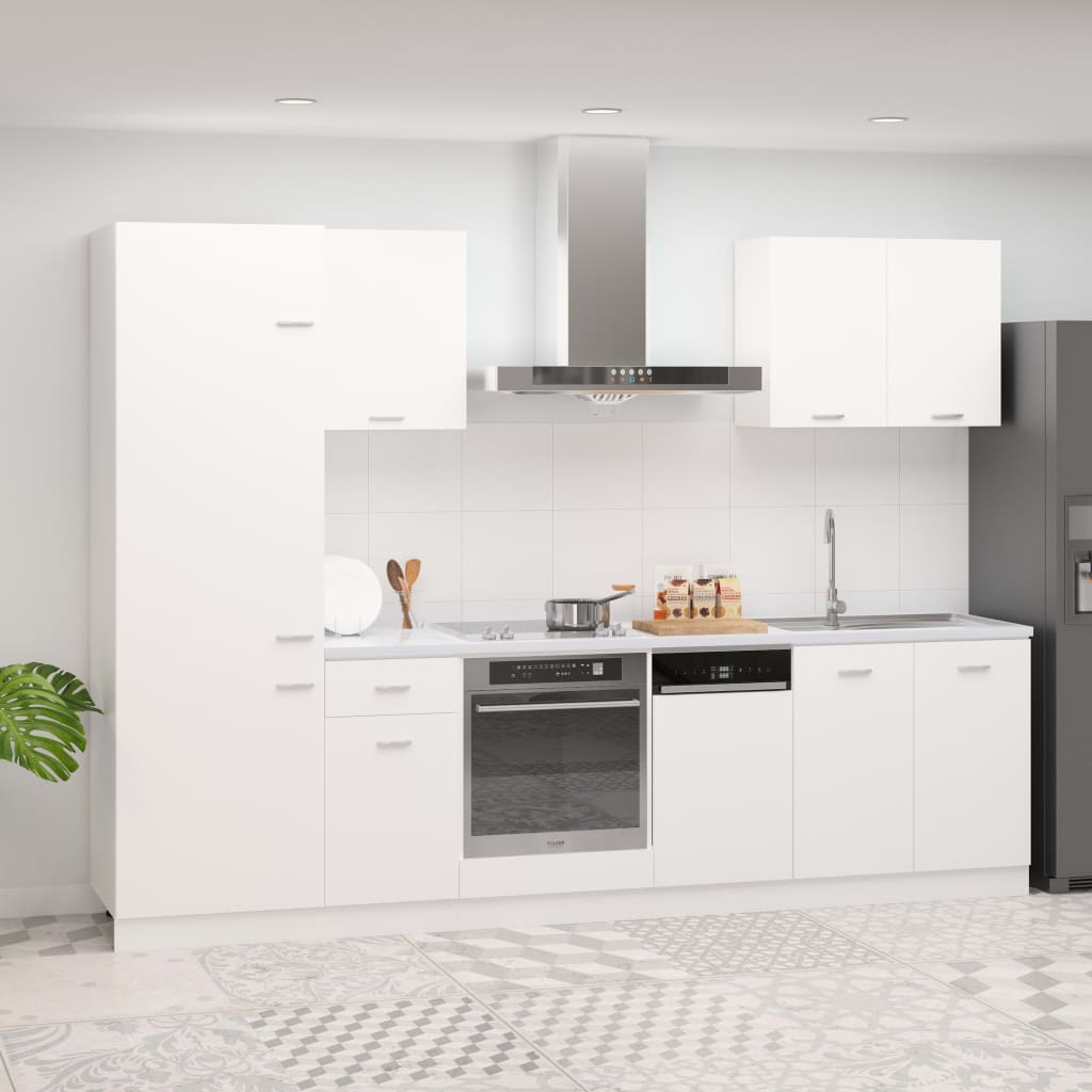 7-Tlg. Küchenzeile Lyon Holzwerkstoff