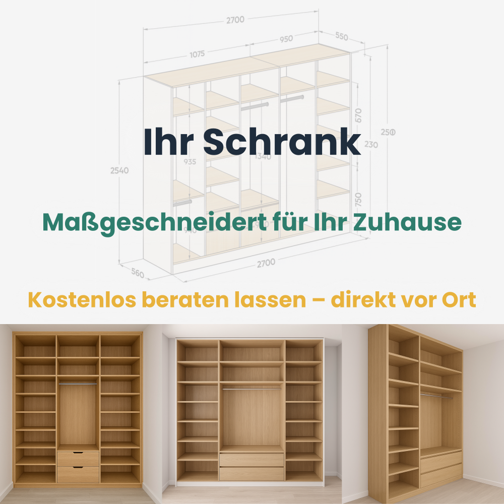 Schrank nach Maß – Komplettservice Stuttgart & Umgebung