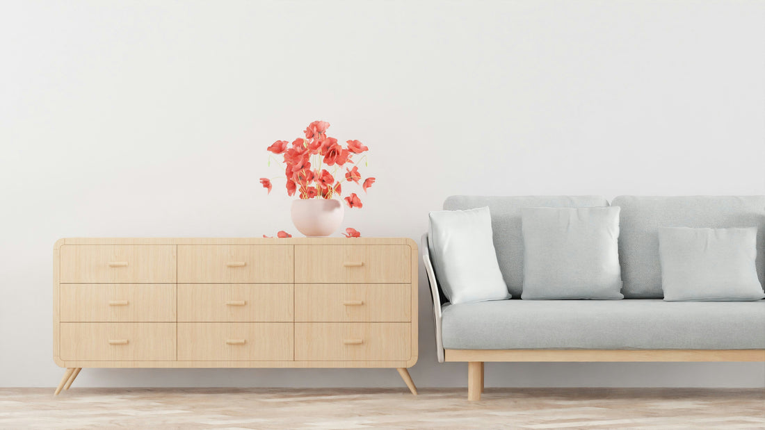Elegantes Wohnzimmer mit kleinem Budget: praktische Ideen von Möbel Now