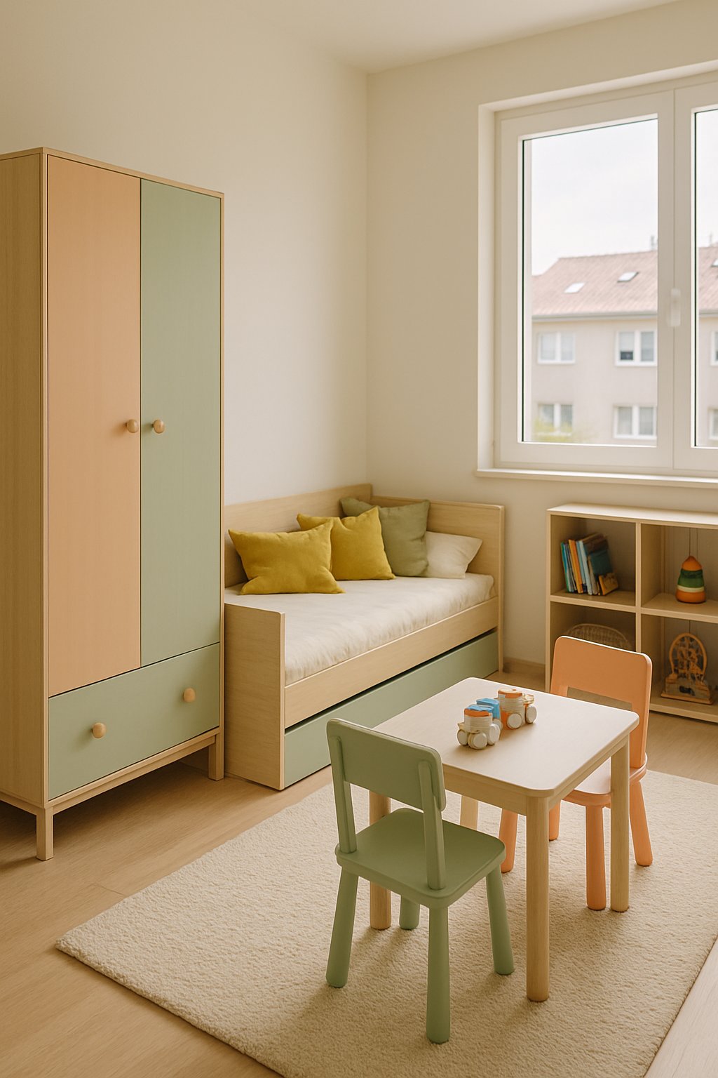 Für kleine Träume und großes Spielen. Entdecke liebevoll gestaltete Möbel für Kinderzimmer – sicher, bunt und funktional für den Familienalltag.