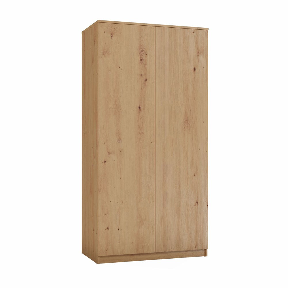 Kleiderschrank MALWA – 90 cm Breit, TIP-ON Türen