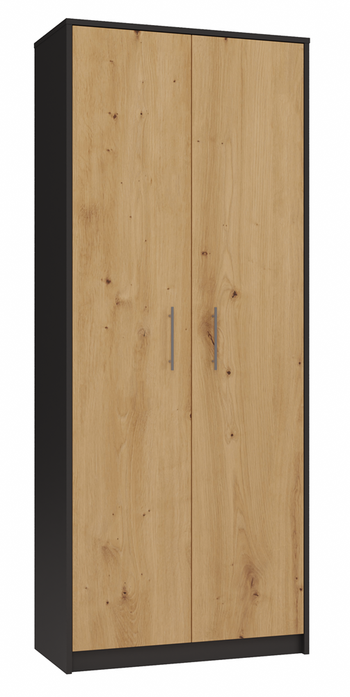 Regal OLIV 2D – 74 cm breit, 8 Fächer mit Türen, mehrere Farben