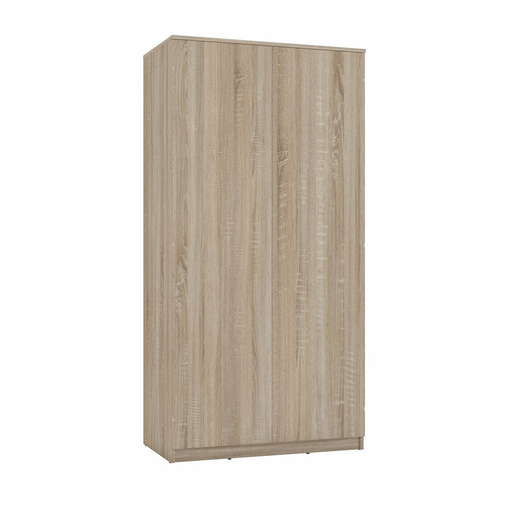 Kleiderschrank MALWA – 90 cm Breit, TIP-ON Türen