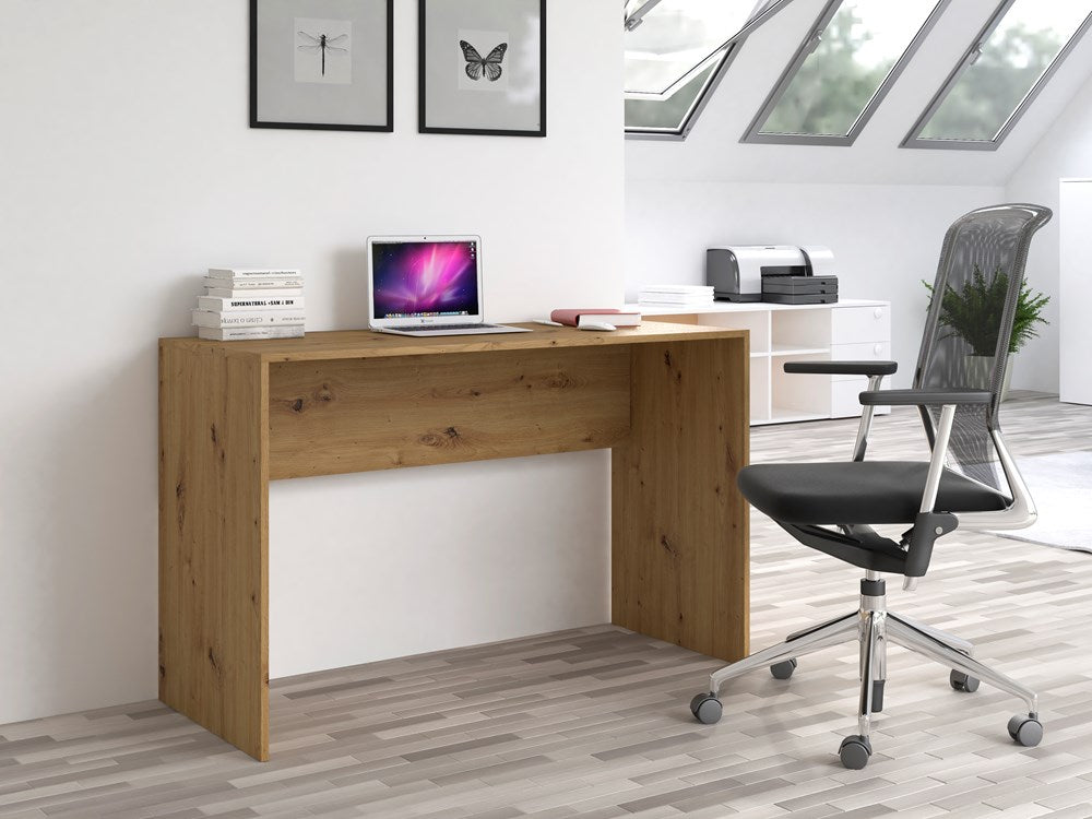 Schreibtisch PLUS – 120 cm breit, PC/Laptop-Tisch, mehrere Farben