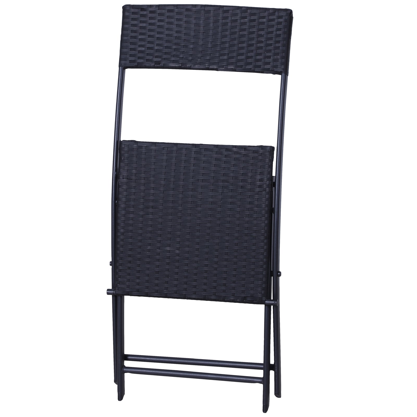 Polyrattan Bistroset für 2 Personen Sitzgruppe Rattan Gartenmöbel Set Garnitur