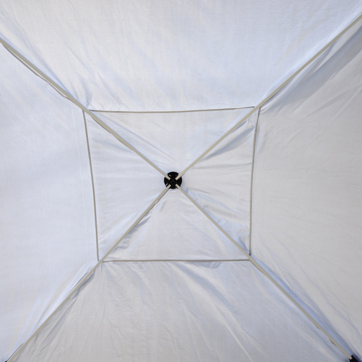 Pavillon, 2,95x2,95 m Pop-Up-Faltpavillon, Gartenpavillon, UV-Schutz, Stahl+Oxfordstoff