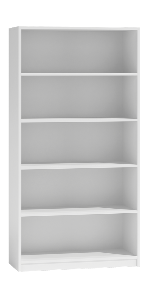Regal ONYX R80 – 80 cm breit, Bücherregal mit 5 Fächern, mehrere Farben