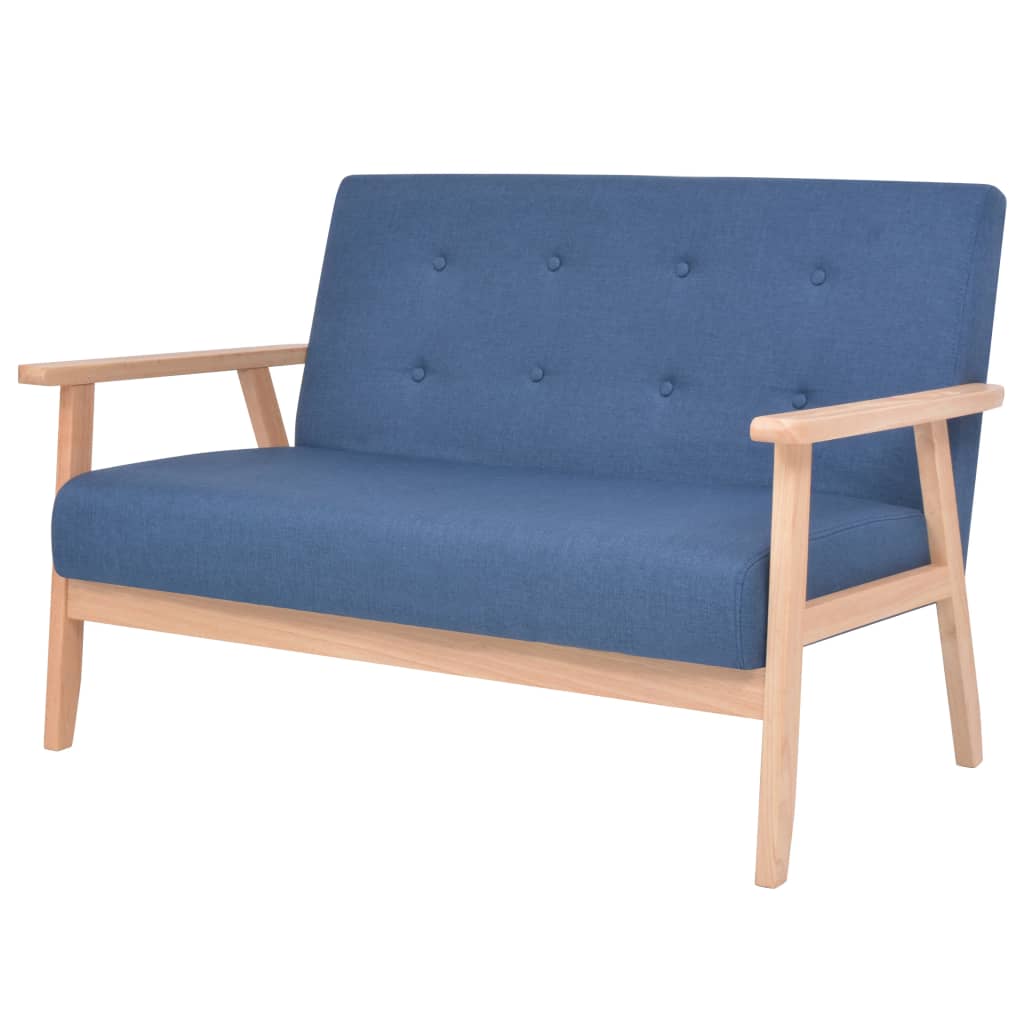 Sofa-Set 3-Tlg. Stoff