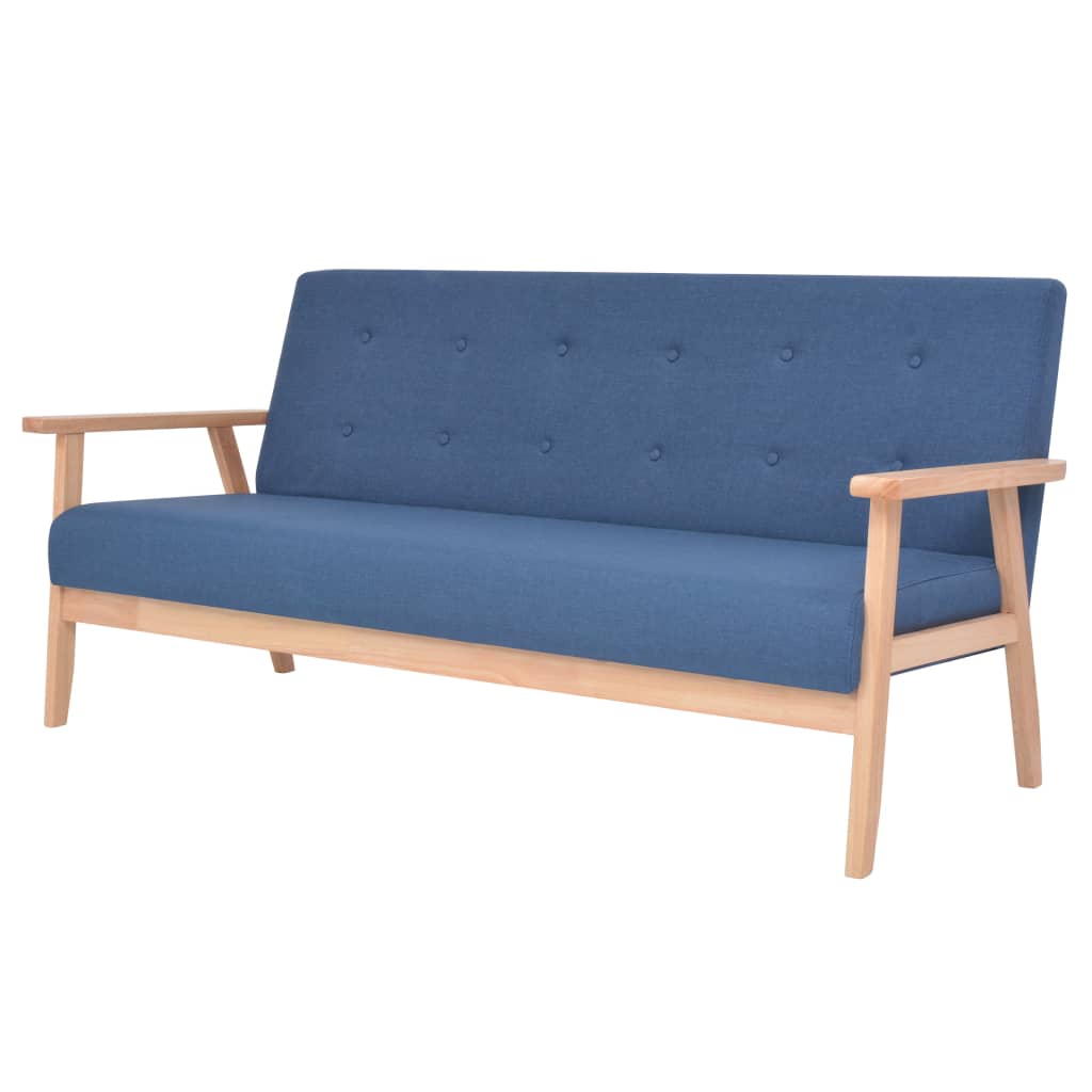 Sofa-Set 3-Tlg. Stoff