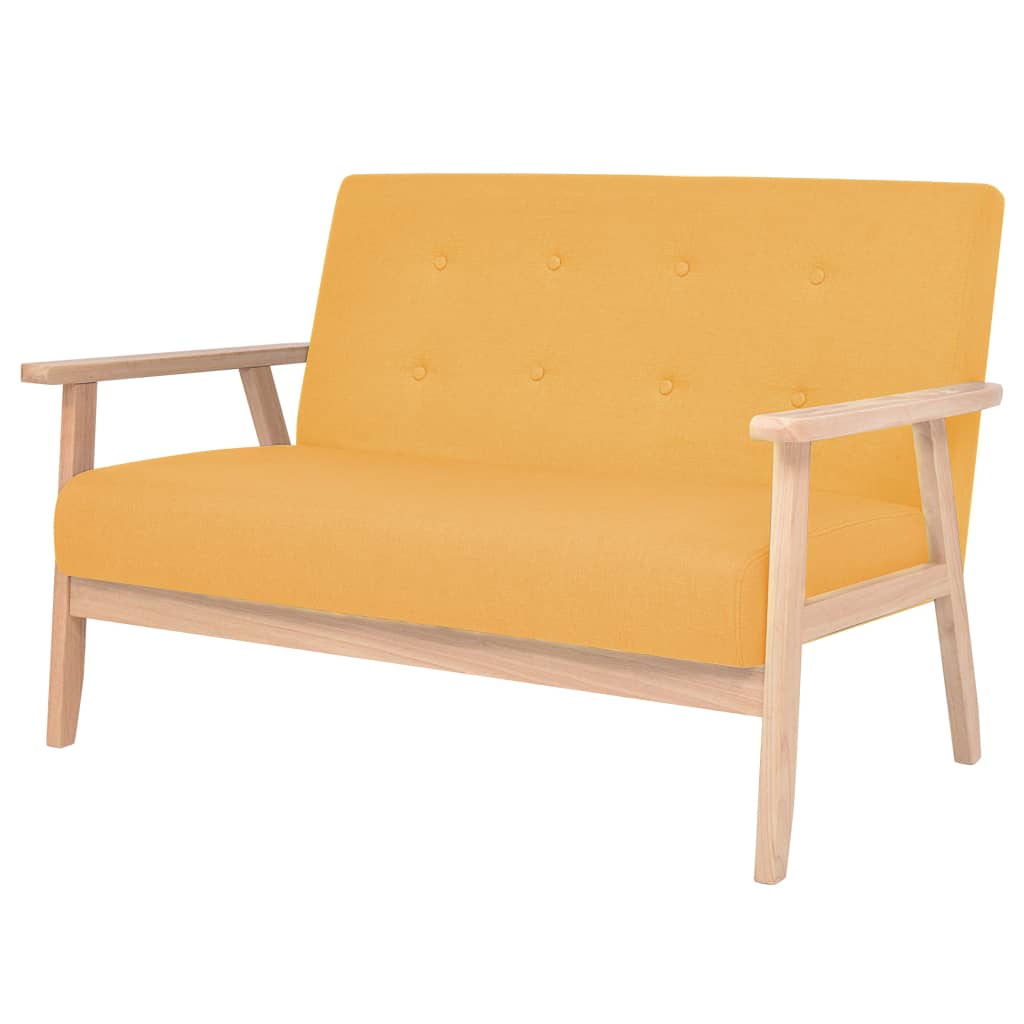 Sofa-Set 3-Tlg. Stoff