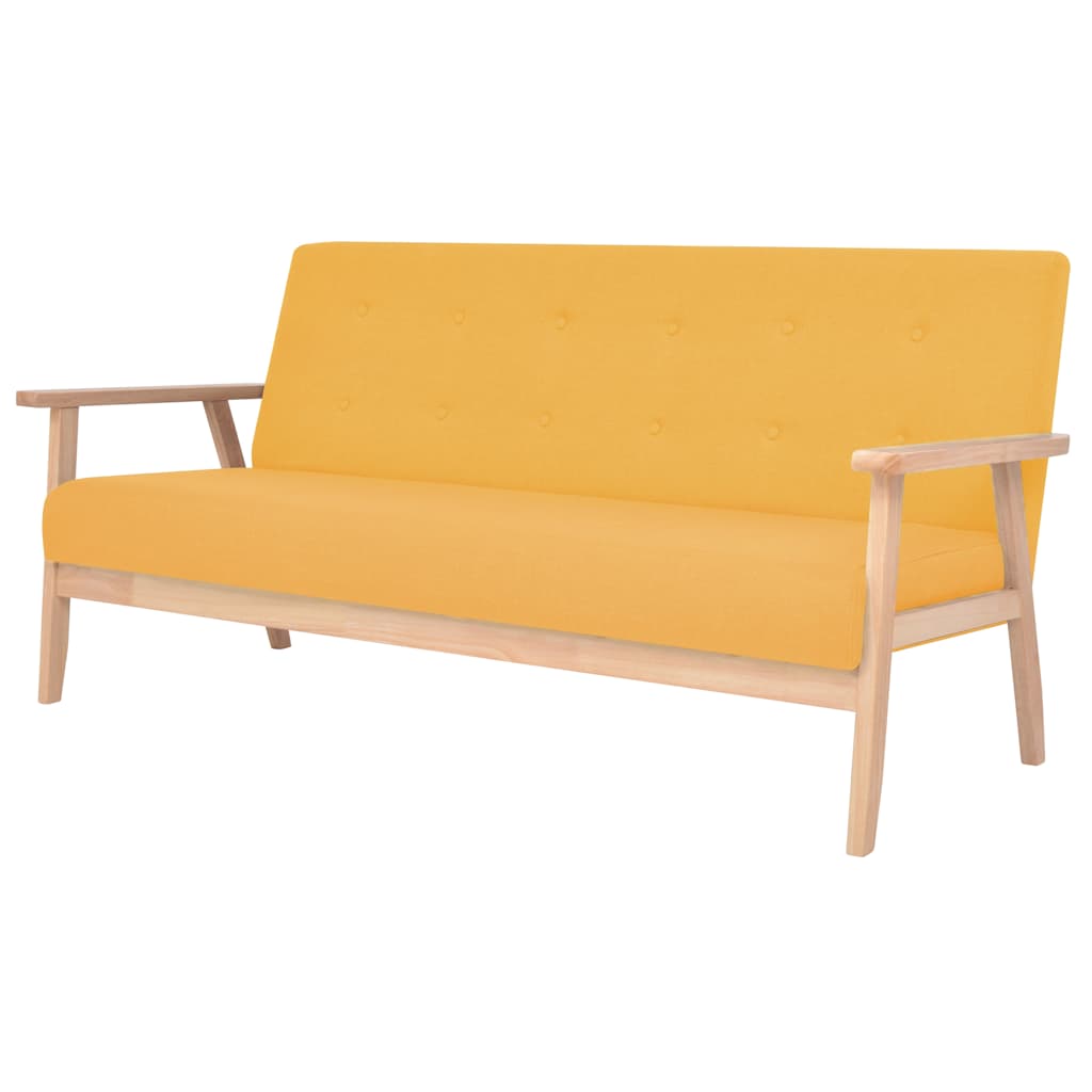Sofa-Set 3-Tlg. Stoff