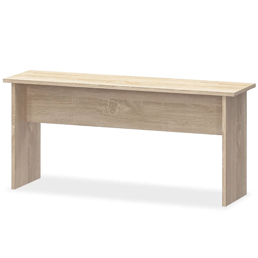 3-Tlg. Essgruppe Tisch Und Bänke Holzwerkstoff