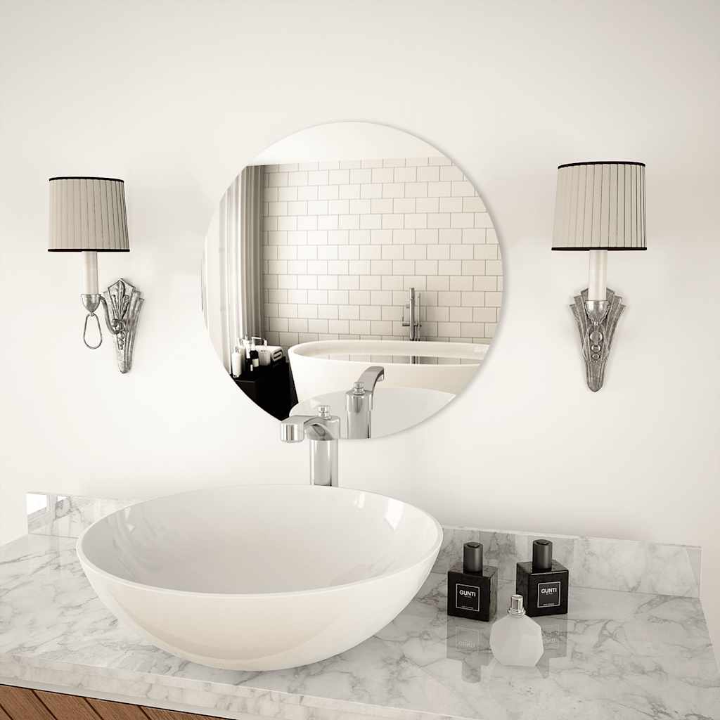 Wandspiegel 50 Cm Rund Glas