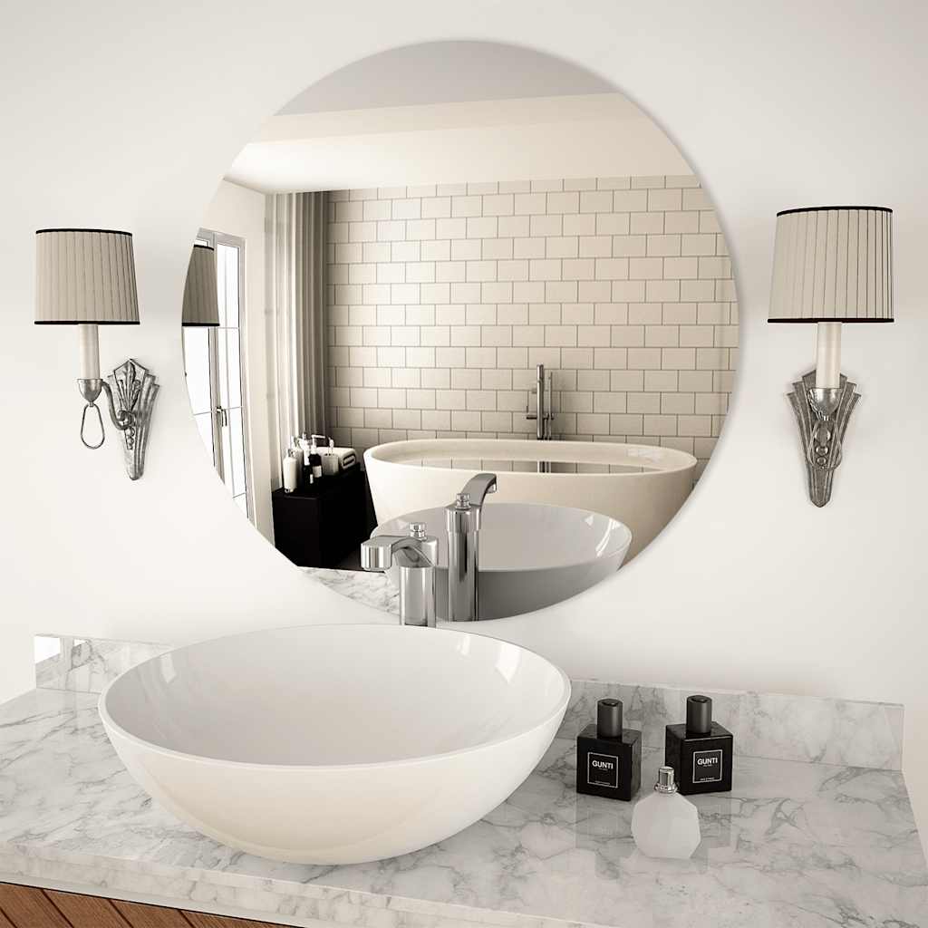 Wandspiegel 50 Cm Rund Glas