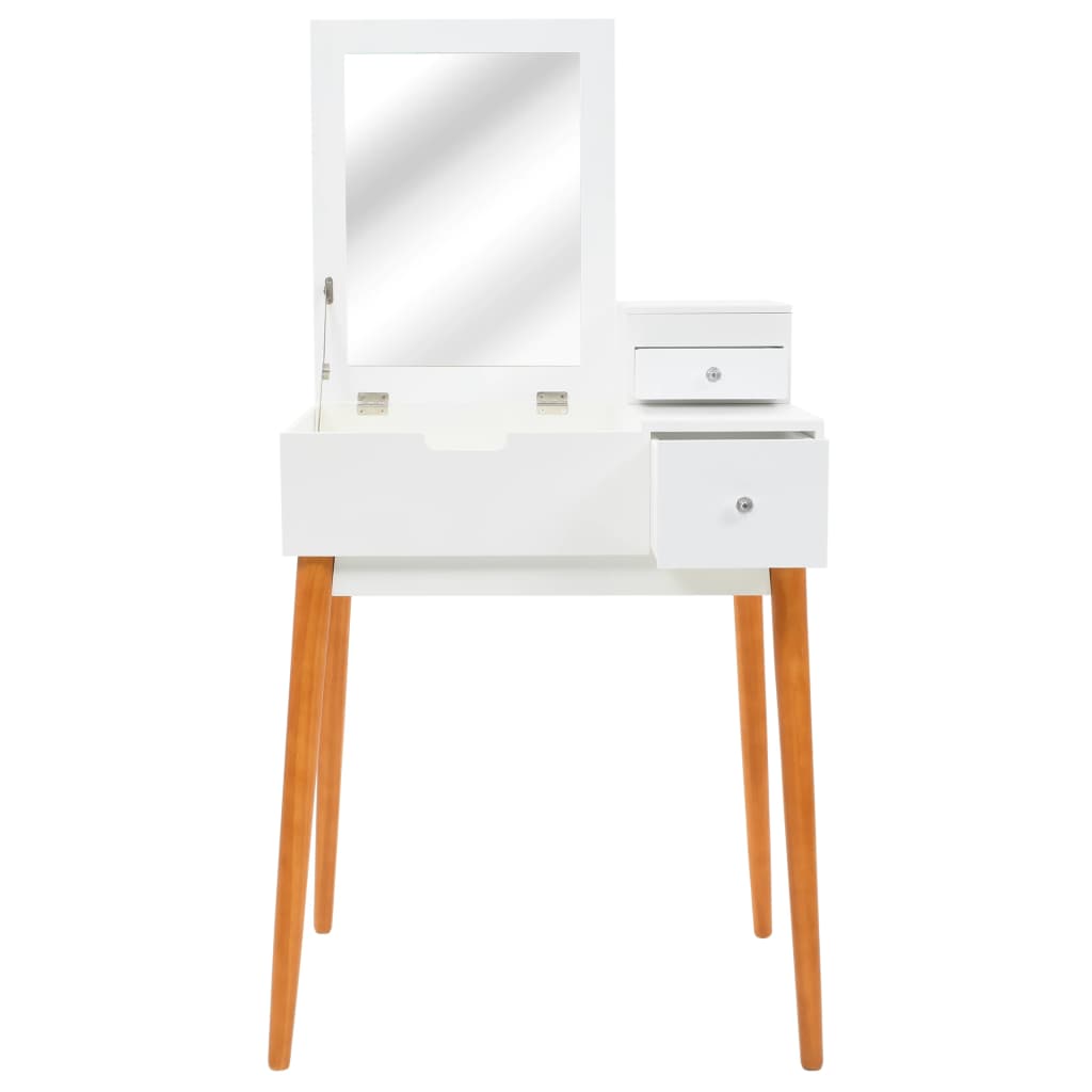 Schminktisch Mit Spiegel Mdf 60 X 50 X 86 Cm