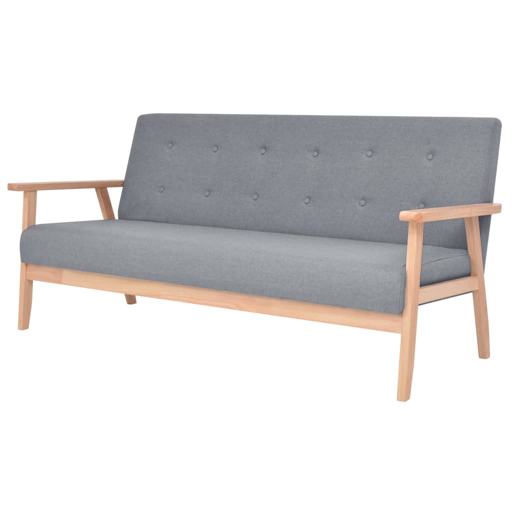 Sofa-Set 3-Tlg. Stoff