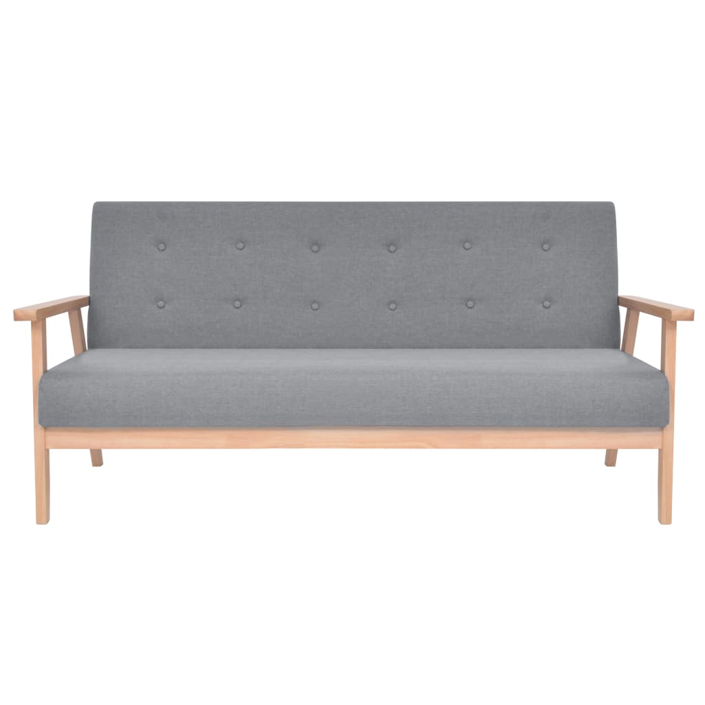 Sofa-Set 3-Tlg. Stoff