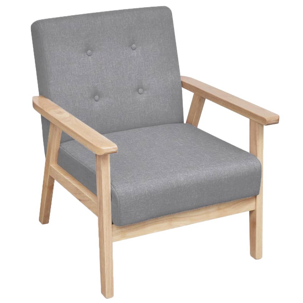 Sofa-Set 3-Tlg. Stoff