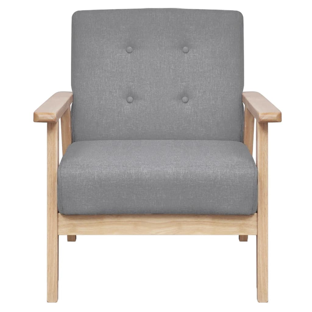 Sofa-Set 3-Tlg. Stoff