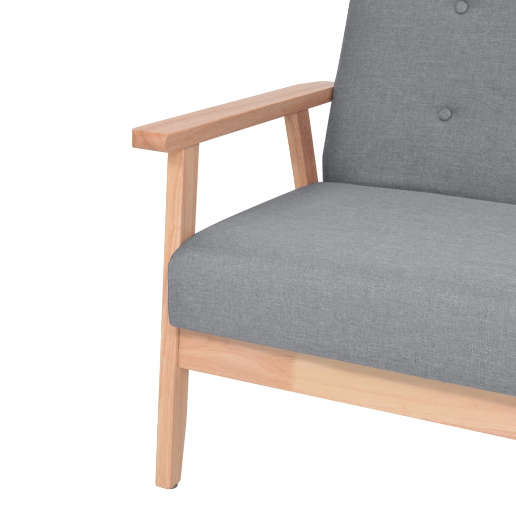 Sofa-Set 3-Tlg. Stoff