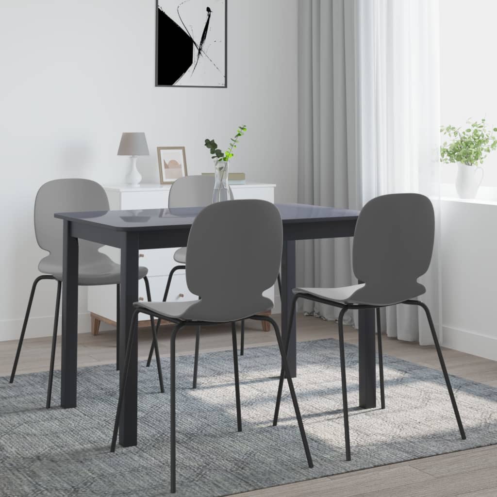 Esstisch 114X71X75 Cm Massivholz Gummibaum