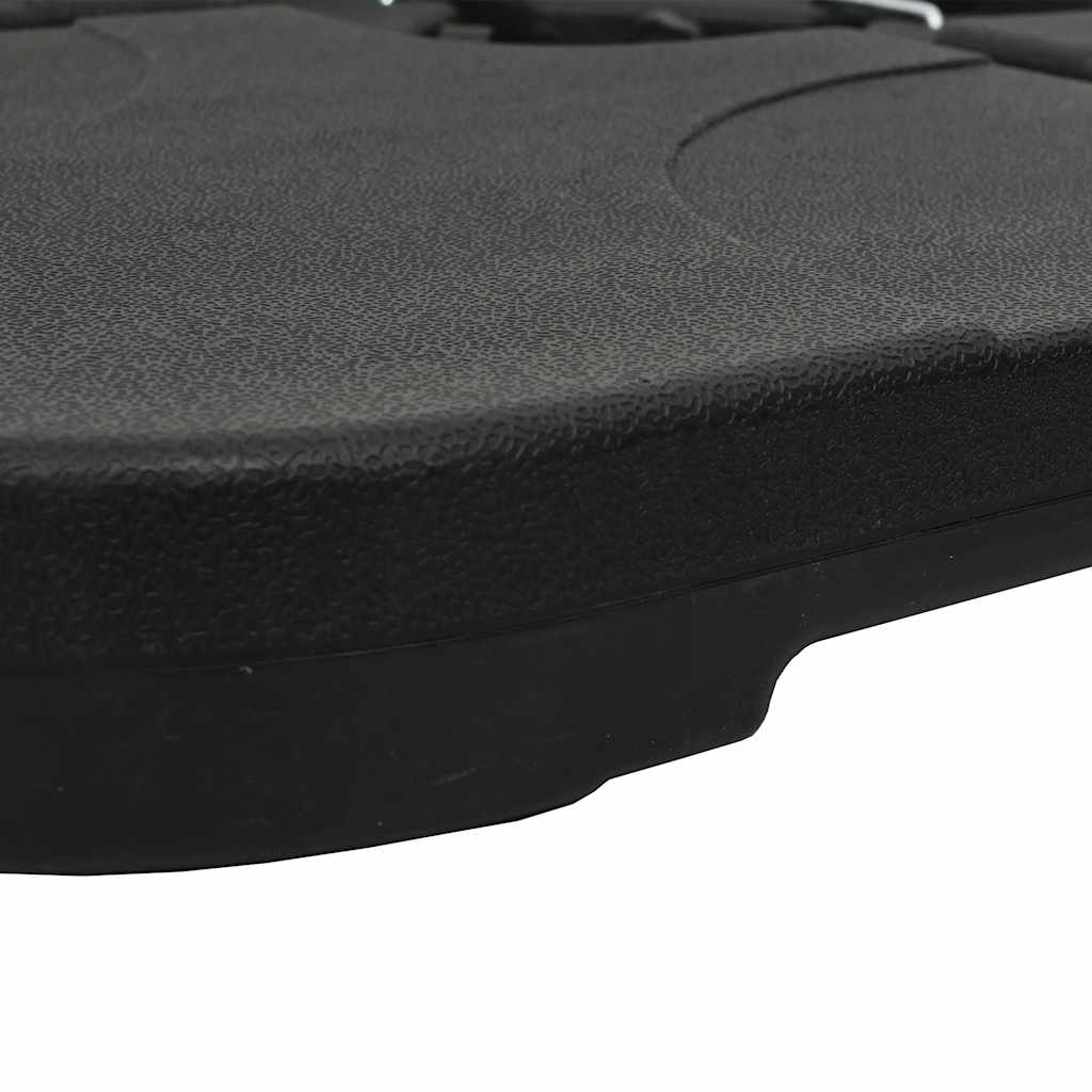 Sonnenschirmständer Sand / Wasser 60 L Schwarz