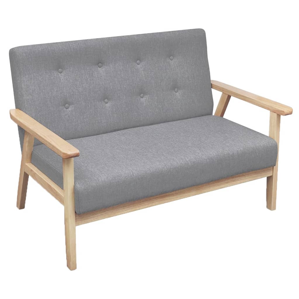 Sofa-Set 3-Tlg. Stoff