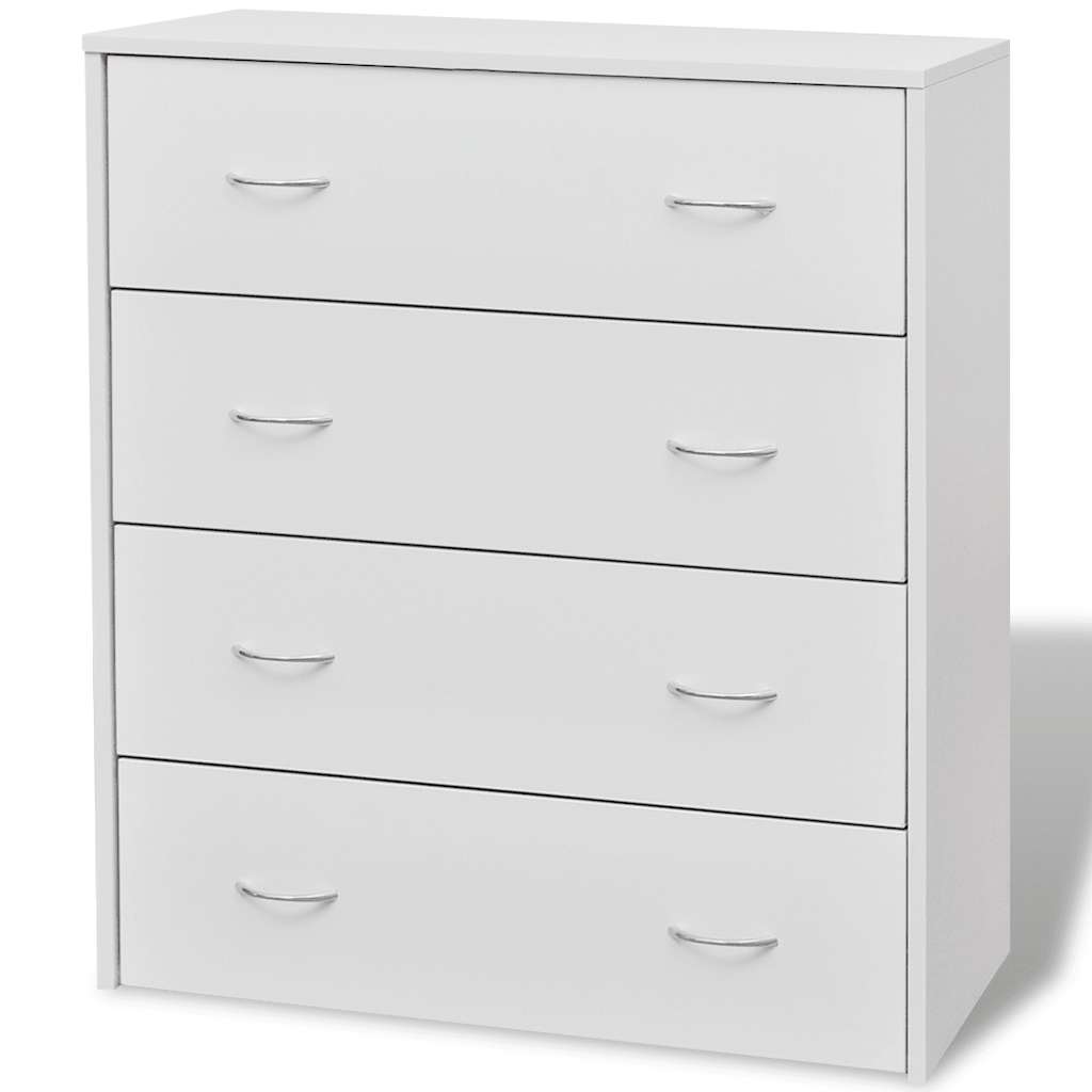 Kommode Mit 4 Schubladen 60×30,5×71 Cm