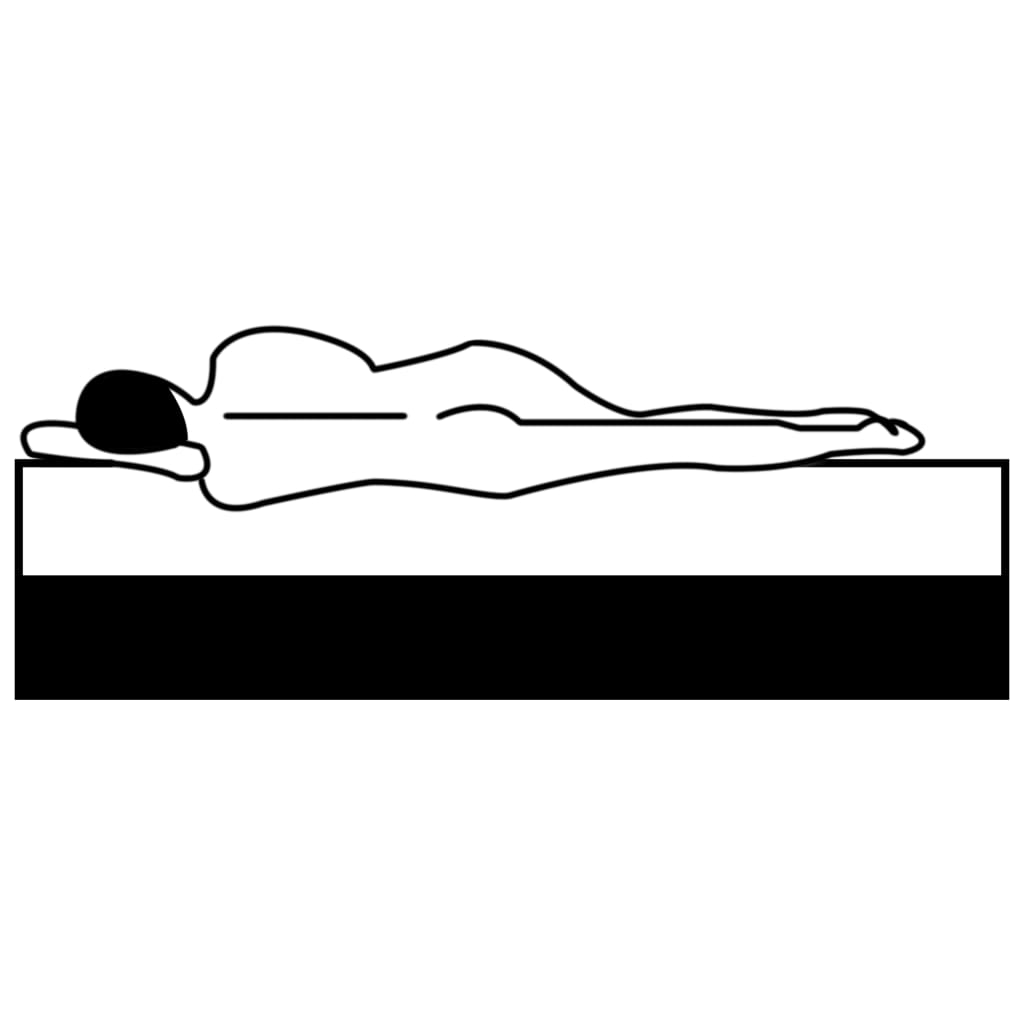 Matratzenauflage Kaltschaum Ei-Profil 6 Cm