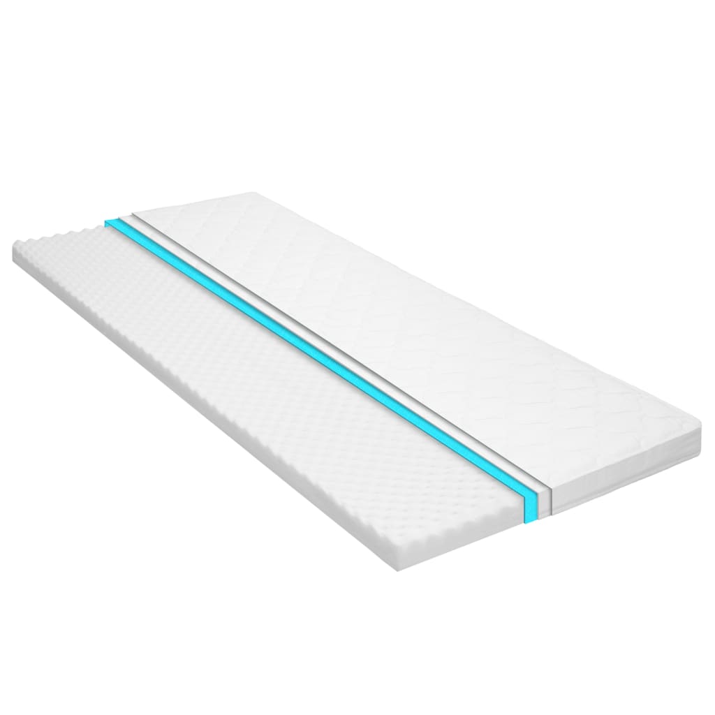 Matratzenauflage Kaltschaum Ei-Profil 6 Cm