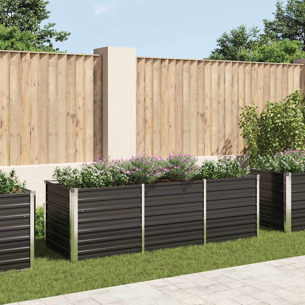 Garten-Hochbeet Verzinkter Stahl