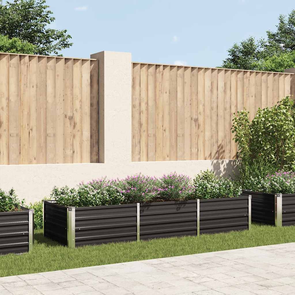 Garten-Hochbeet Verzinkter Stahl