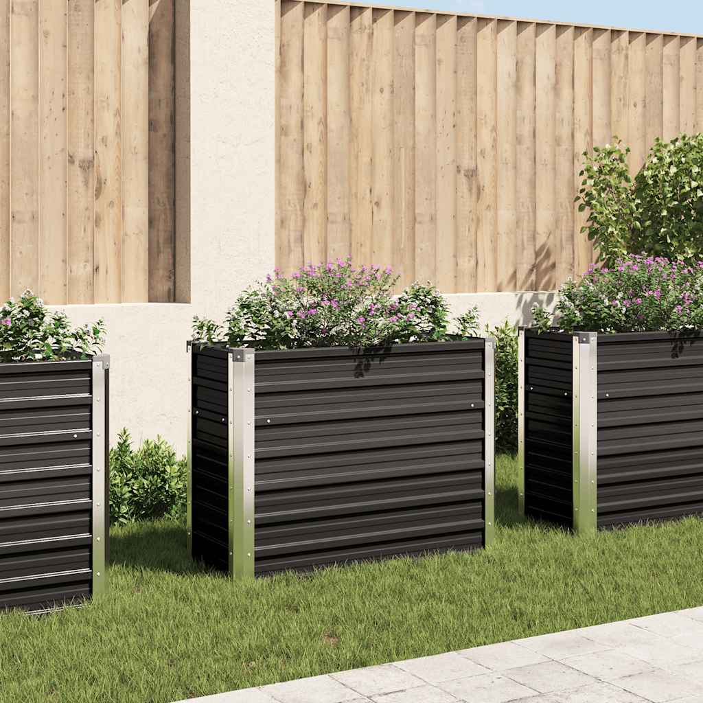Garten-Hochbeet Verzinkter Stahl