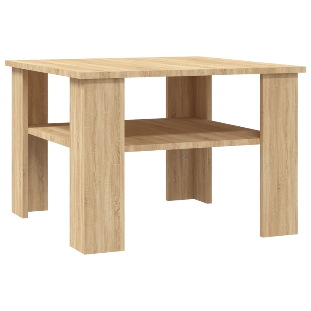 Couchtisch Sonoma-Eiche 60X60X42 Cm Holzwerkstoff