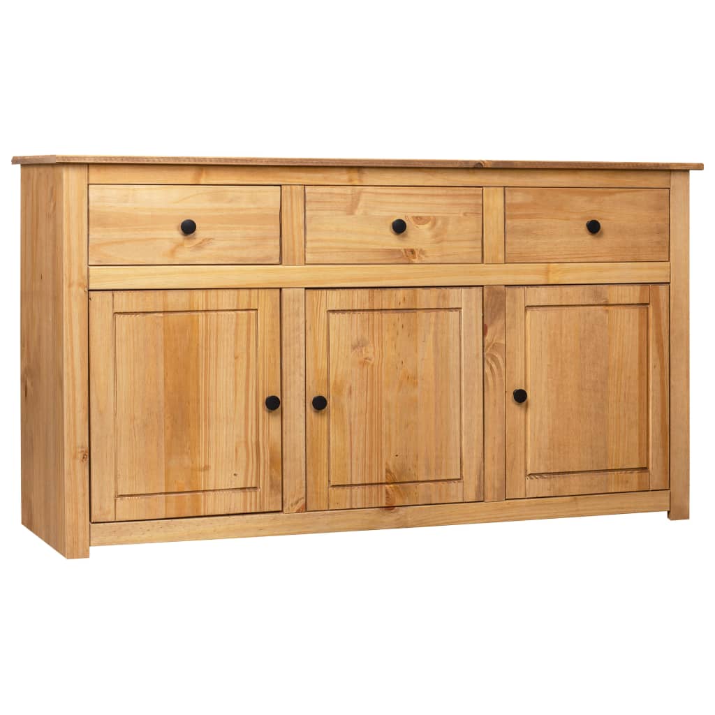 Sideboard 135 X 40 X 80 Cm Massivholz Panama-Kiefer