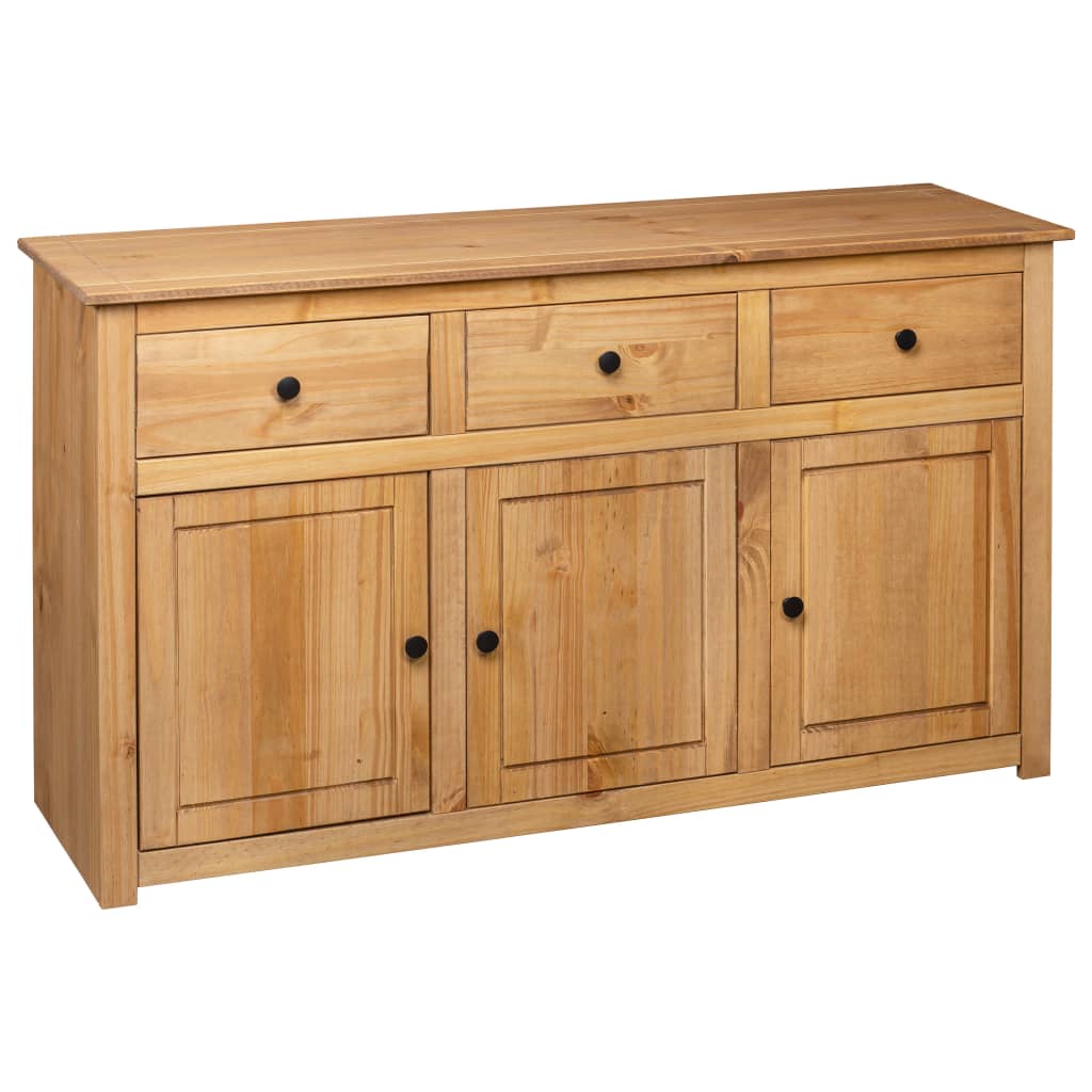Sideboard 135 X 40 X 80 Cm Massivholz Panama-Kiefer