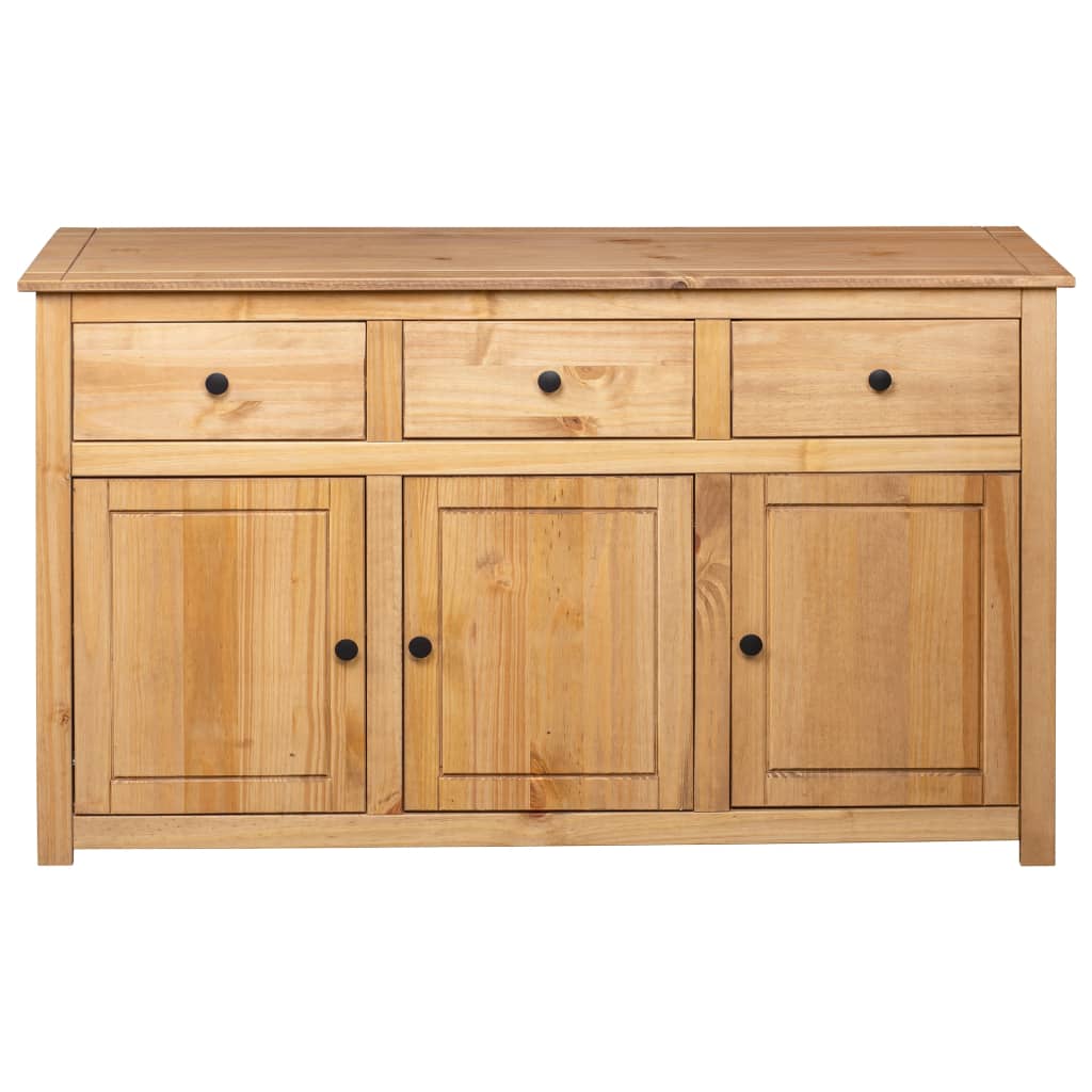 Sideboard 135 X 40 X 80 Cm Massivholz Panama-Kiefer