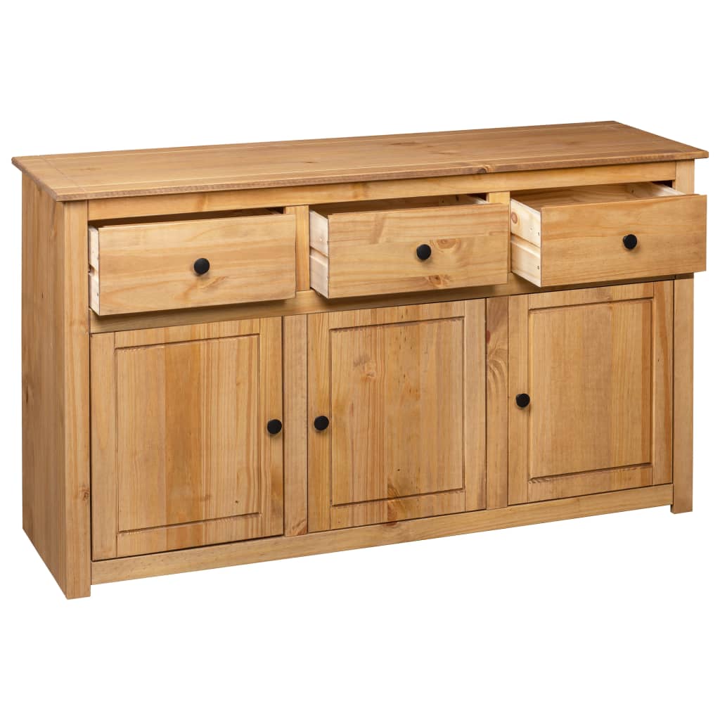 Sideboard 135 X 40 X 80 Cm Massivholz Panama-Kiefer