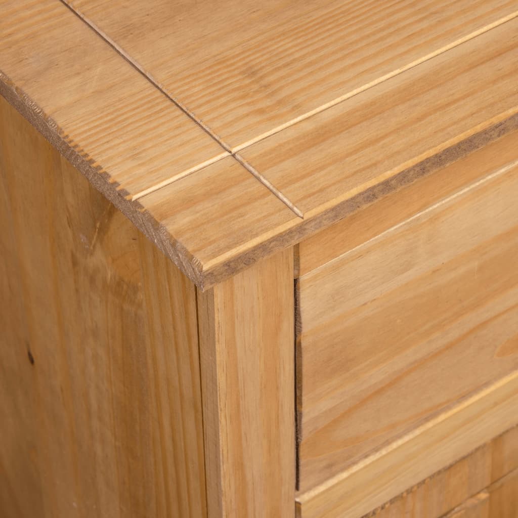 Sideboard 135 X 40 X 80 Cm Massivholz Panama-Kiefer