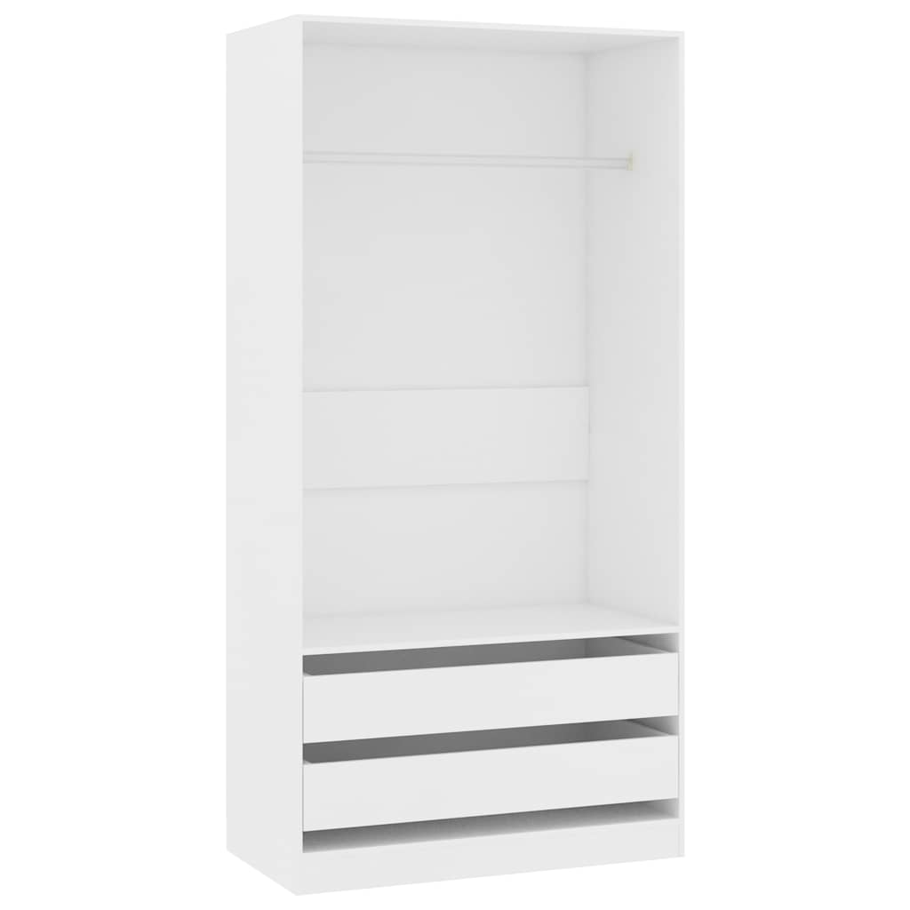 Kleiderschrank Holzwerkstoff Weiß