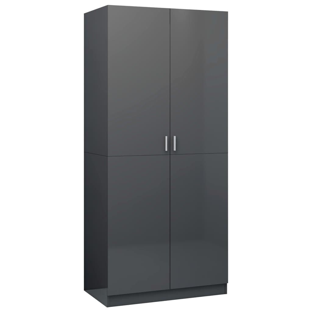 Kleiderschrank 90X52X200 Cm Holzwerkstoff