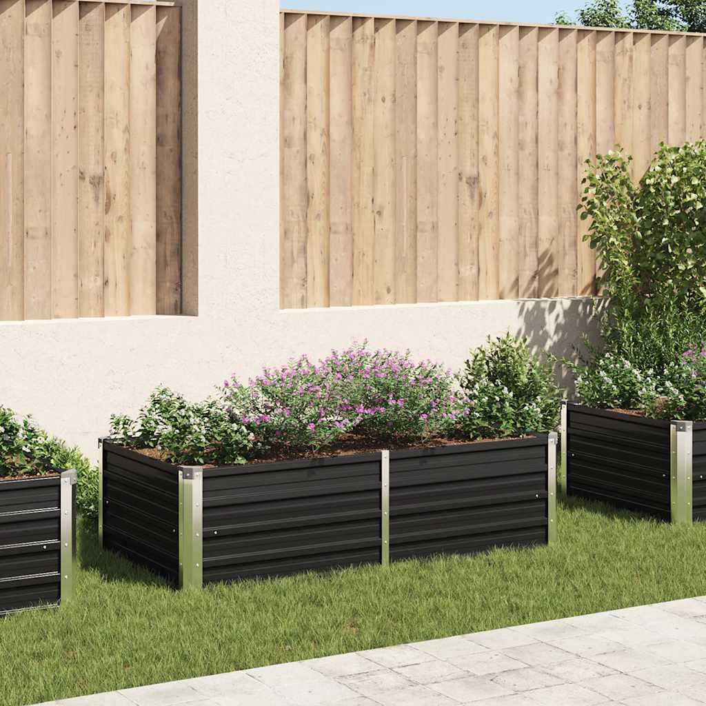 Garten-Hochbeet Verzinkter Stahl
