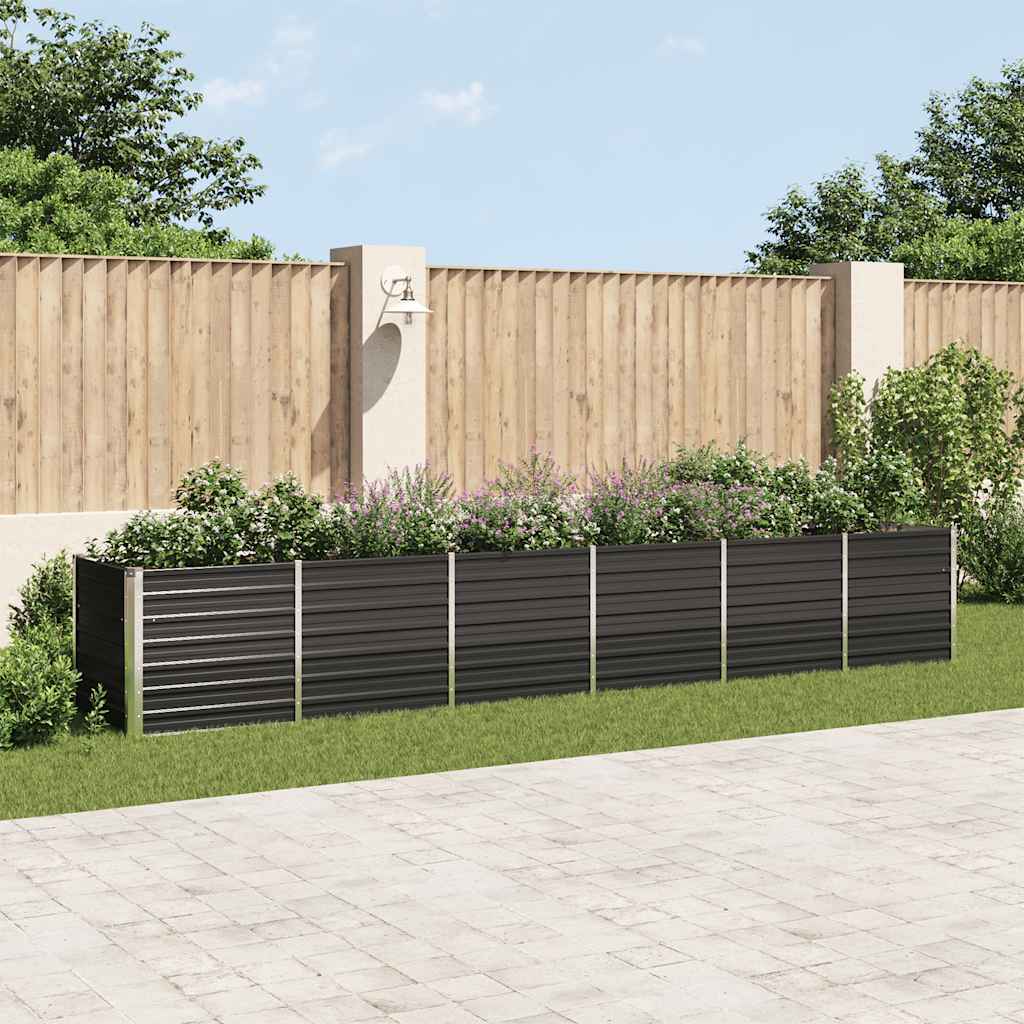 Garten-Hochbeet Verzinkter Stahl