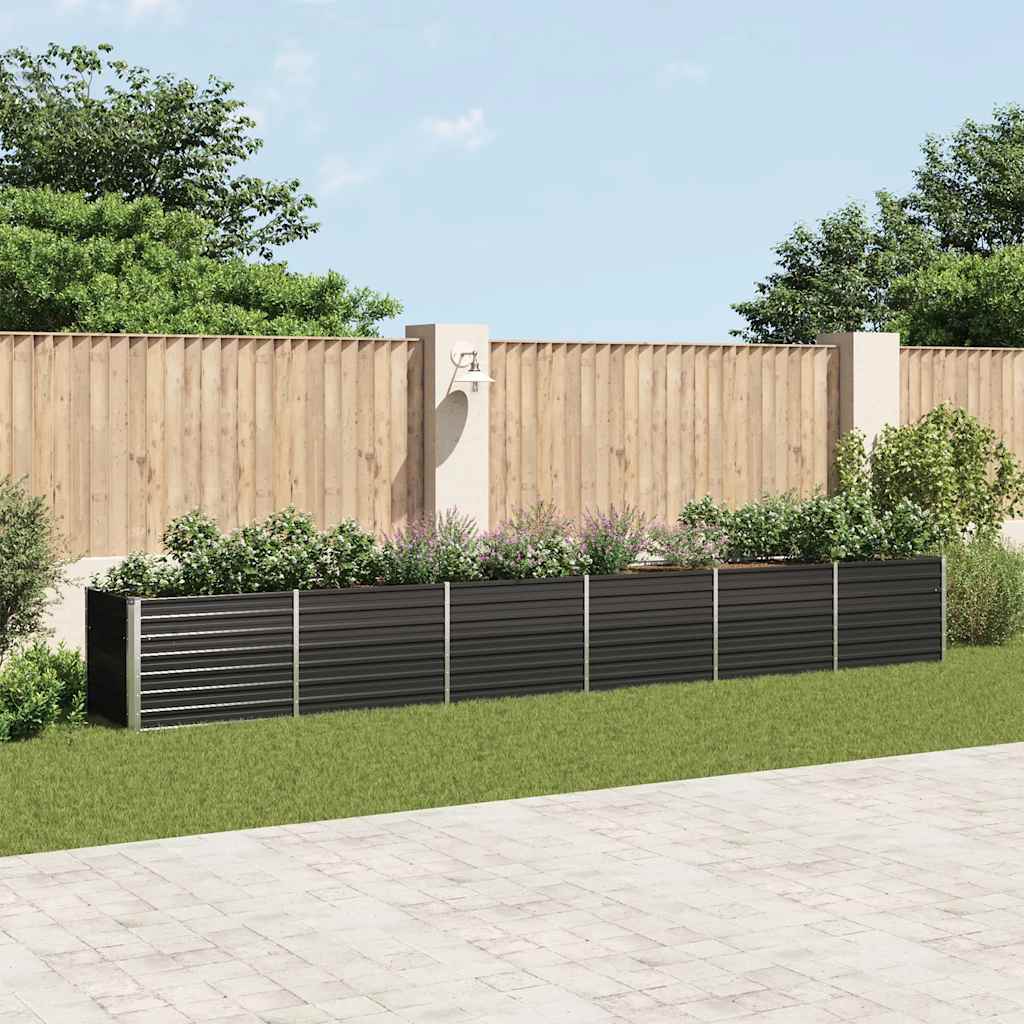 Garten-Hochbeet Verzinkter Stahl