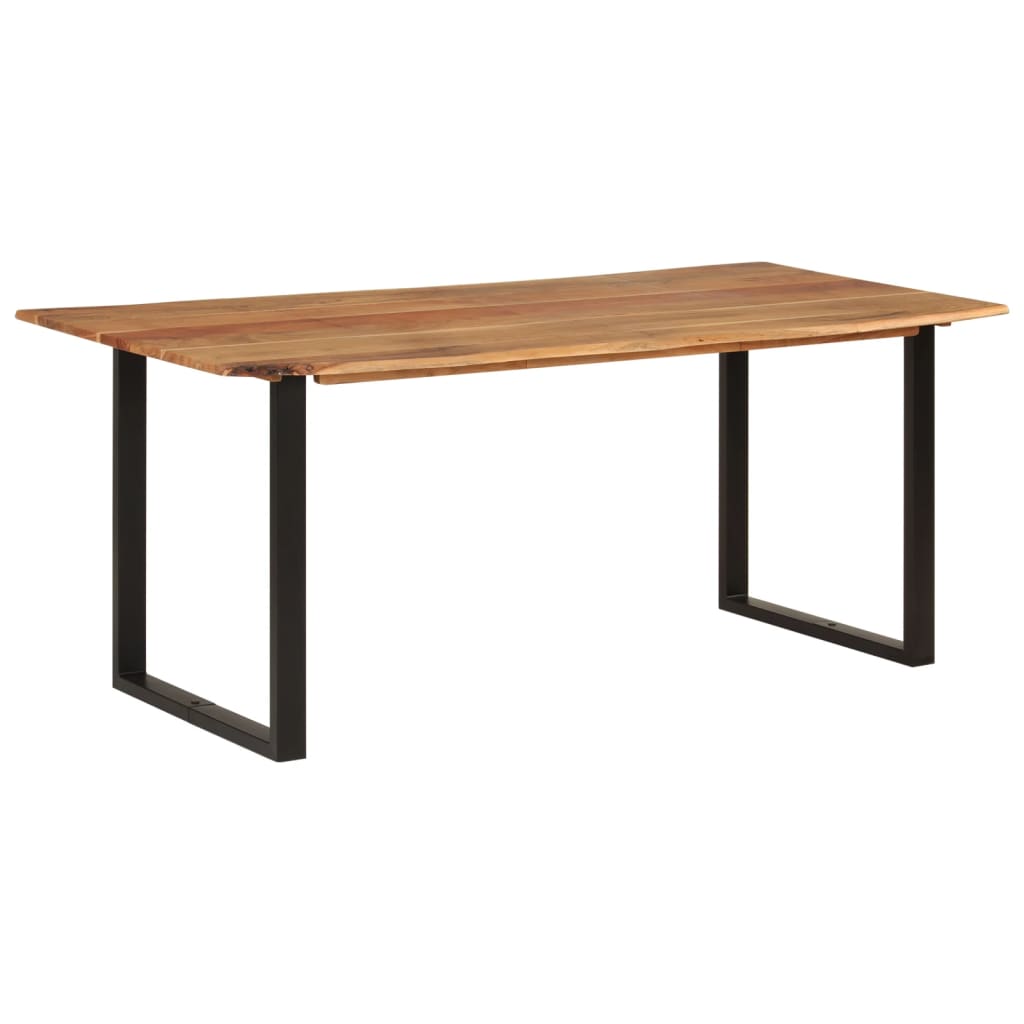 Esstisch 180×90×76 Cm Massivholz Akazie