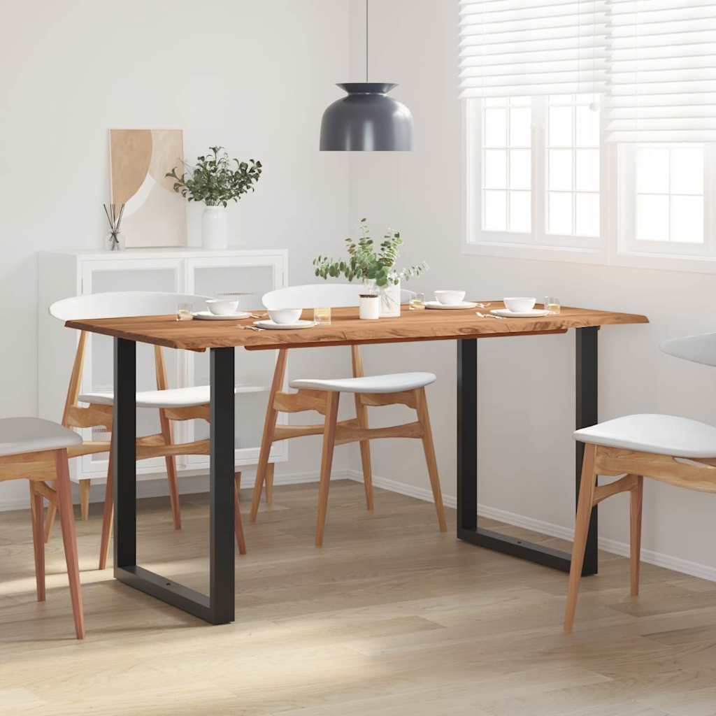 Esstisch 180×90×76 Cm Massivholz Akazie