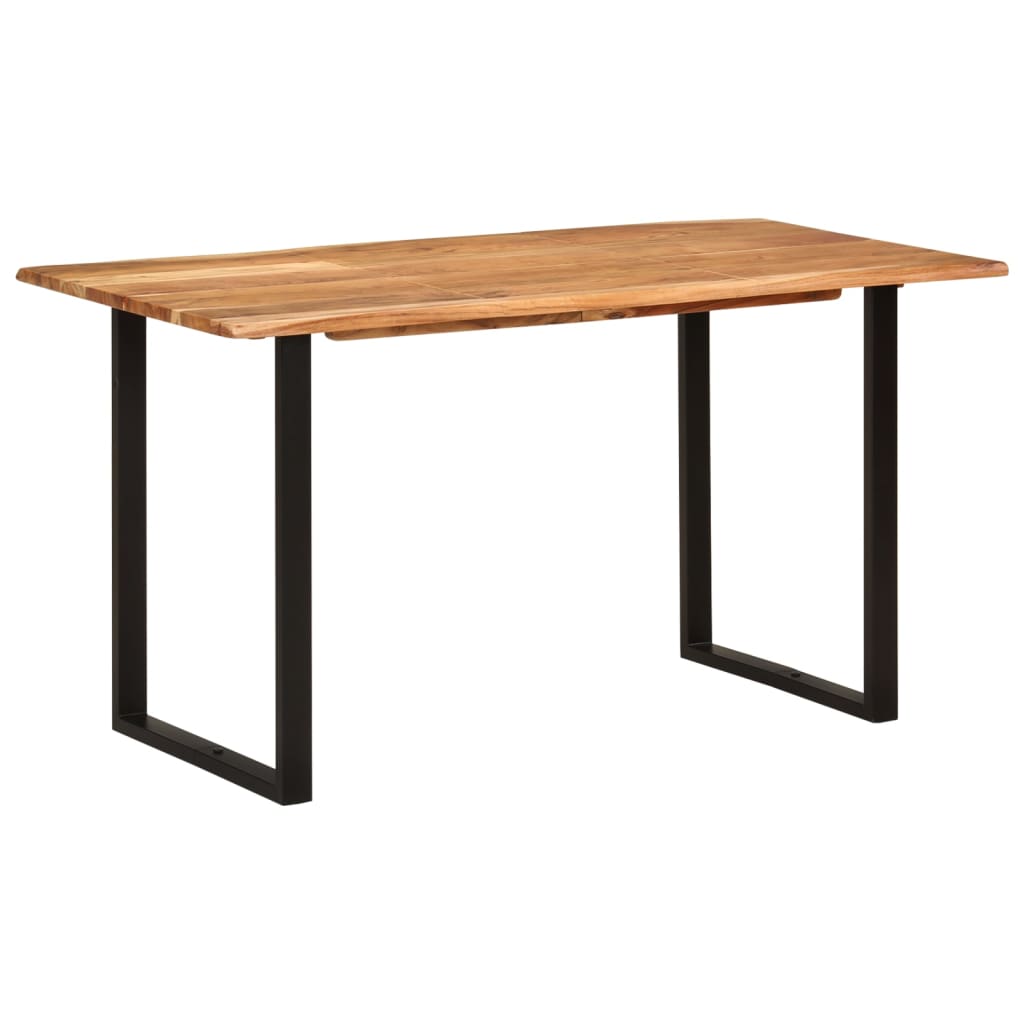 Esstisch 180×90×76 Cm Massivholz Akazie