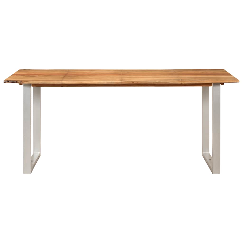 Esstisch 180×90×76 Cm Massivholz Akazie