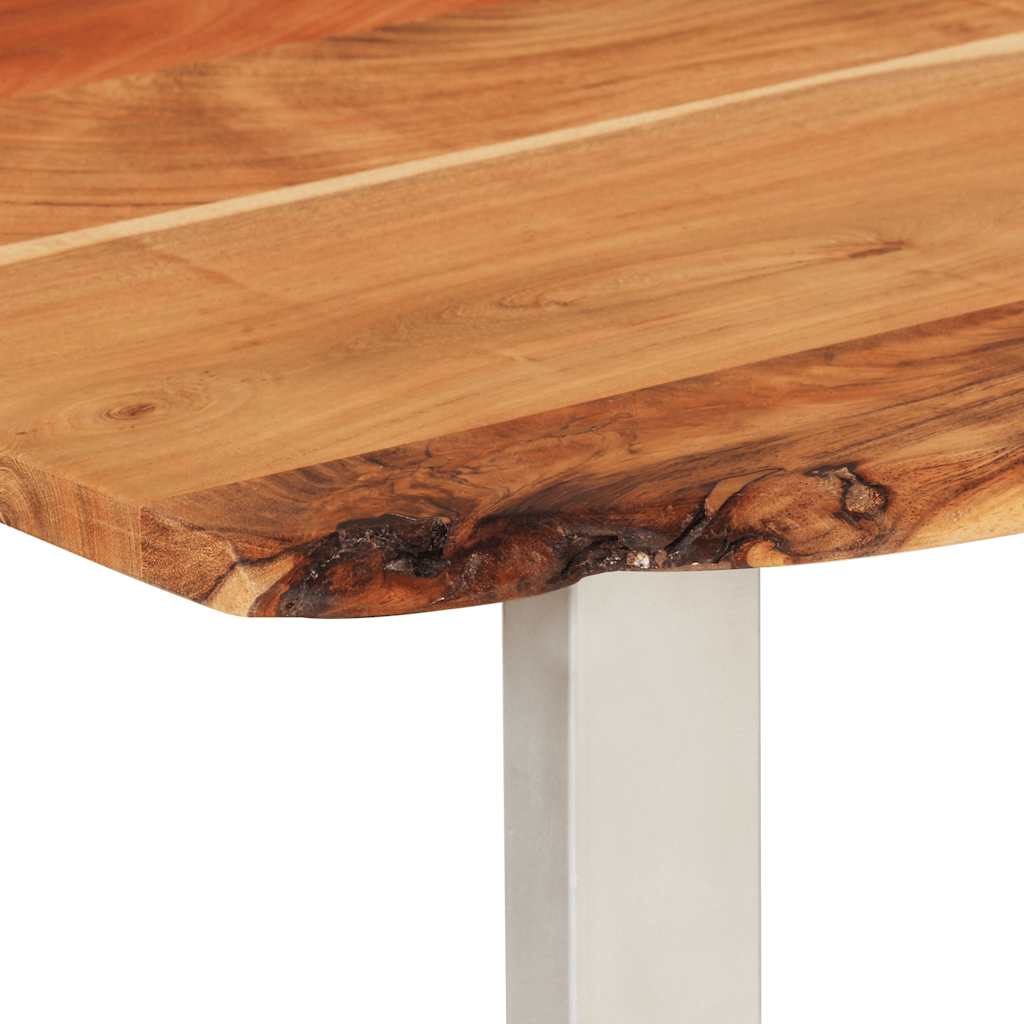 Esstisch 180×90×76 Cm Massivholz Akazie
