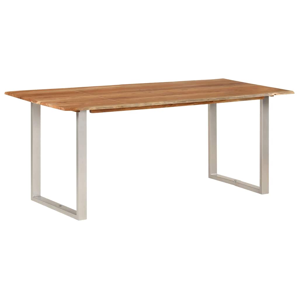 Esstisch 180×90×76 Cm Massivholz Akazie